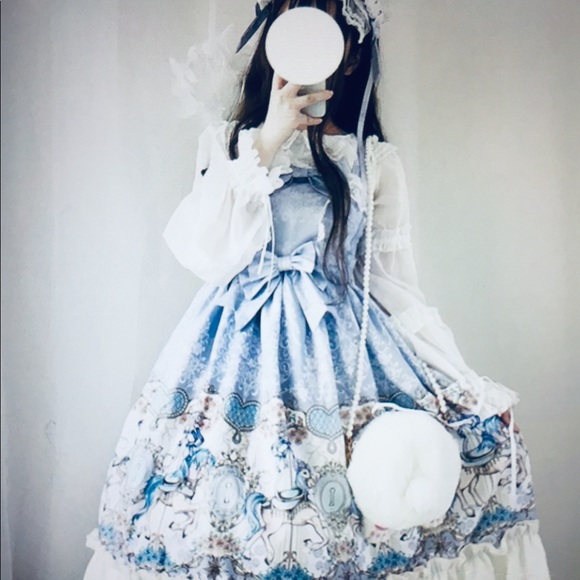 NEW Sweet Harajuku Lolita Dress - Picture 9 of 9